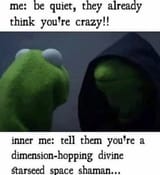 they think you are crazy