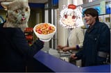 hastily made meme of walt getting his breakfast bread