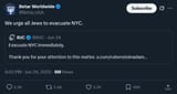 Screenshot 2025-06-26 at 14-03-23 Betar Worldwide on X We urge all Jews to evacuate NYC. _ X