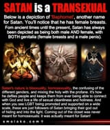 satan is a transexusal 