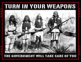 Turn in your weapons
