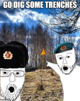 go dig trenches