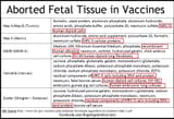 Aborted fetal tissue in vaxes