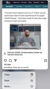 covid hoax john heart