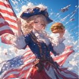ai burger girl