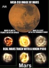 Mars real vs CGI