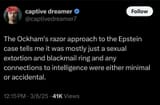Epsteins Razor