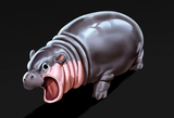 AI moo deng in normal state