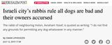jews ban dogs 3