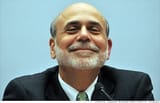 Ben Bernanke smiling 14 August 2012