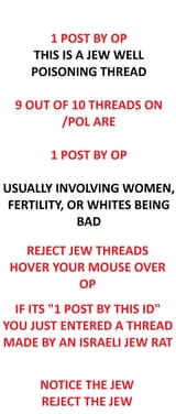 ITS A JEW THREAD