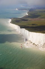 white cliffs