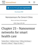nanosensor for health care smart cities