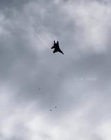 Ukrainian Air Force MiG-29 launching three GBU-39 26-06-2025 CHUG