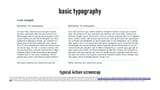 basic typography 1280