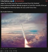 no ICBM for USA