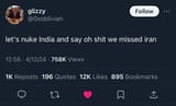 we missed iran