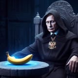 putin ponders the banan 2