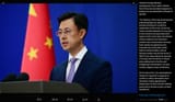 Chinese Foreign Ministry spokesperson Guo Jiakun denied that China had provided weapons to Russia and accused NATO officials of slander. 26-06-2025 P