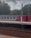 Kids casually playing with a train high voltage pantograph [bfjwuy716wed1]_thumb.jpg