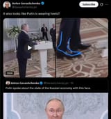 It also looks like Putin is wearing heels 27-06-2025 CHUG KEK