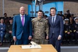 The Netherlands and Belgium have transferred two minehunters to Ukraine, according to Dutch Defense Minister Brekelmans. Ukrainian crews 26-06-2025 P1
