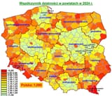 birth rates in poland