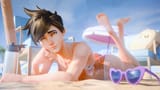 Tracer 🍑 at The Beach