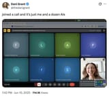 Karen gets AIed on