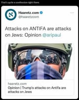 attacks on antifa are attacks on jews