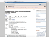 SARS 2 genome sequence