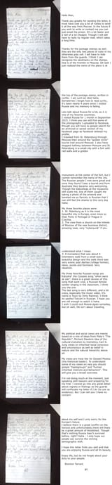 tarrant letter