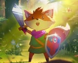 cute fox game