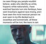 mexican fascists lost like tears in rain