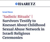 ritual child sex abuse