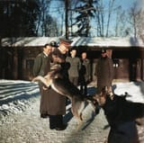 Hitler with dogs