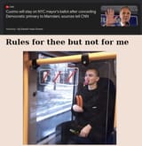 Rules for Thee But Not For Me