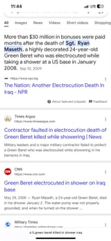 shower shock