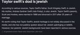 taylor swift jewish
