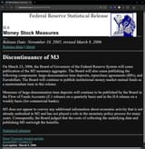 no, goy, you may no longer know what the M3 money supply is