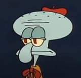 Squidward-I am dissapointed