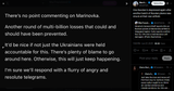 One Russian is depressed again after another batch of Russian planes was struck at their rear airfield. 27-06-2025