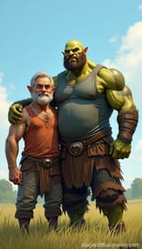 Me and the father of my Wifes kids
