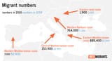 refugee routes