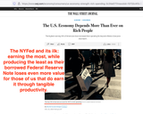 NYFed causes inflation