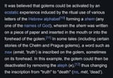 Golem_Life&amp;Death