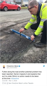 pothole