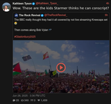 Screenshot 2025-06-28 at 20-59-25 Kathleen Tyson (@Kathleen_Tyson_) Wow. These are the kids Starmer thinks he can conscript XCancel