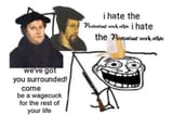 I hate the antichrist Protestant work ethic