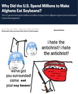 I hate the antichrist soybean